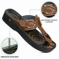 thumbnail image 6 of AEROSOFT - Fashion T-Strap Comfortable Arch Support Summer Sandals For Women, 6 of 7