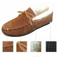 thumbnail image 5 of CHICVOMEY Women's Moccasin Slippers with Faux Fur Lining Warm Non-Slip Indoor Outdoor House Shoes for Winter Comfort Slippers, 5 of 7