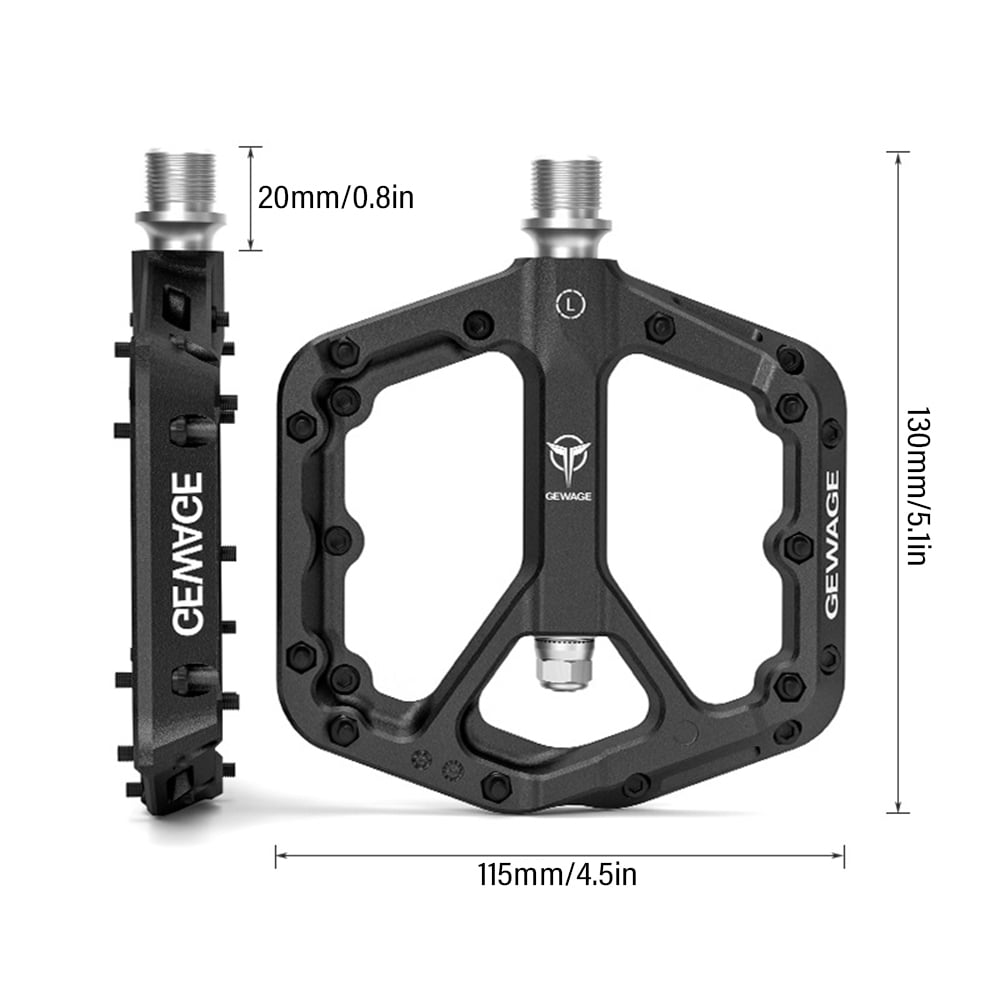 GEWAGE Bike Pedals MTB Pedals Cycling Pedals slip Road Bike Pedal