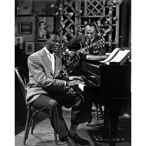 Nat King Cole performing Photo Print (24 x 30)