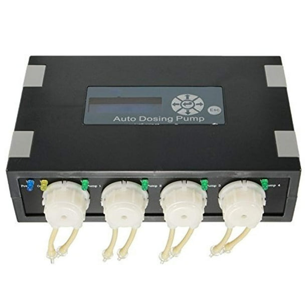 Jebao Programmable Auto Dosing Pump DP4, Black