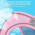 thumbnail image 4 of Soft Mesh Dog Harness and Leash Set for Walking, for Small Dogs and House Cats-Style 5&M, 4 of 6