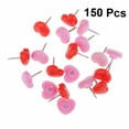 thumbnail image 5 of Pretyzoom 150Pcs Compact and Chic Heart Shape Plastic Push Pin for Office and Home, 5 of 6