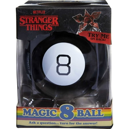 Stranger Things Magic 8 Ball Kids Toy, Limited Edition Novelty Fortune Teller, Ask a Question