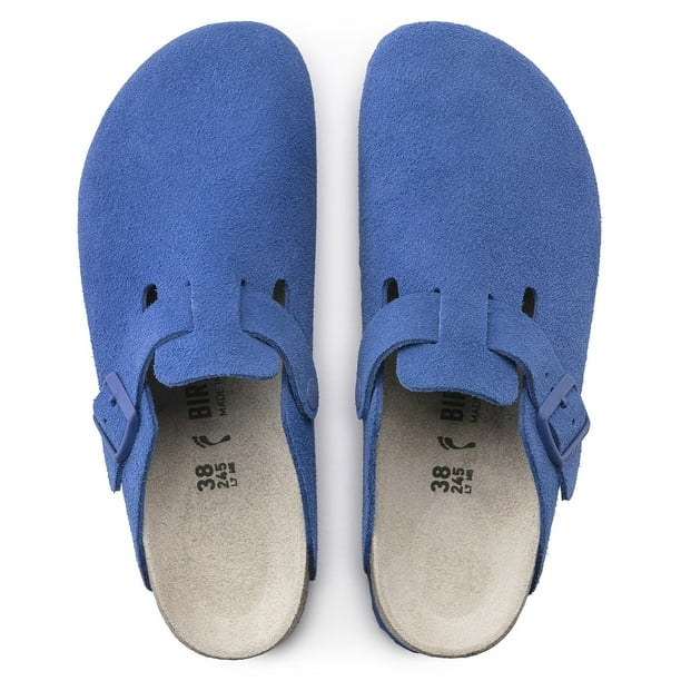 靴 BIRKENSTOCK Boston 38 BIRKENSTOCK BOSTON SOFT FOOTBED STONE COIN - WOMENS - Lamey