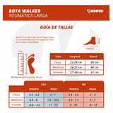 Bota Ortopédica Walker Neumática Alta/Larga - Talla Mediana | Walmart ...
