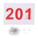 thumbnail image 2 of 100 dorsales ligeros para correr, para atletas y juegos 201 a 300, 2 of 9