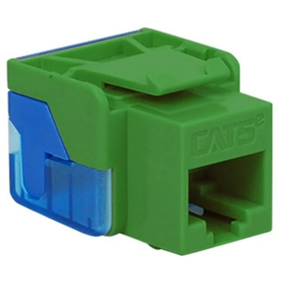 Cat 5e EZ Modular Connector- Green