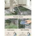thumbnail image 5 of Sage Green Grey Area Rug for Bedroom 2.7x5 Ft Modern Graffiti Brush Art Abstract Super Soft fuzzy Throw Rug Non-Slip Fluffy Plush Indoor Floor Carpet for Living Room Nursery Home Decor, 5 of 8