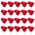 thumbnail image 1 of 20pcs Mini DIY Christmas Hat Design Lollipop Top Wraps Toppers Candy Packing Hat Wine Bottle Cap, 1 of 5