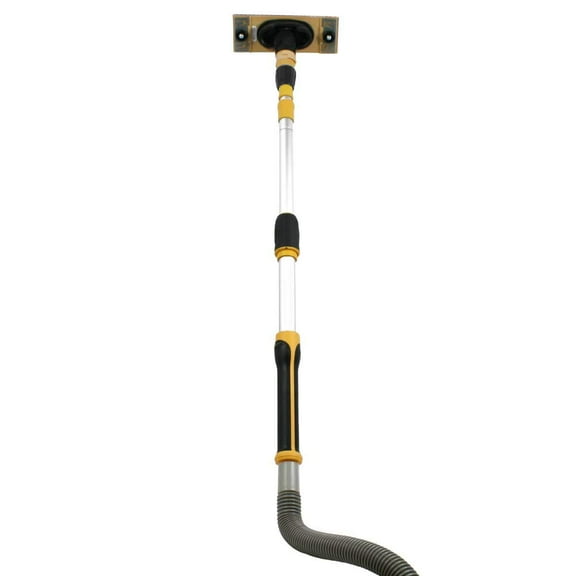 Hyde Tools 09175 Drywall Vacuum Sander, SILVER ,GRAY, With Pole