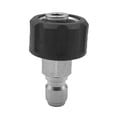 thumbnail image 1 of Conector de pistola de agua de acero inoxidable con puntas para lavadora a presión de 3/4 de pulgada (A), 1 of 4