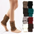 thumbnail image 1 of Meidiya Womens Short Boots Socks Crochet Knitted Boot Cuffs Leg Warmers Socks Elastic Leg Warmers Topper Socks, 1 of 8
