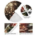 thumbnail image 2 of Ryvnso Christmas Tree Skirt Snowflakes Christmas Gifts Xmas Tree Skirts Ornament Home Decorations 47.2", 2 of 6