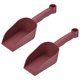 thumbnail image 1 of Plástico Jardín Pala 230x75mm Planta Suelo Plantar Excavar Mano Paletas Hogar Jardinería Herramienta para Flor Tierra Trasplantar, Desmalezar, Mover, Excavar, Borgoña 2 Paquetes Unique Bargains palas, 1 of 5