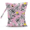 thumbnail image 2 of Mochila impermeable zcyxuuw, 26 x 32 cm, diseño de palmeras tropicales, 2 of 7