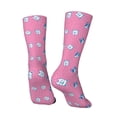 thumbnail image 5 of Uemuo French Bulldog Pattern Women's Crew Socks, Soft Durable Breathable Moisture-Wicking with Odor Control Cotton socks, 5 of 9