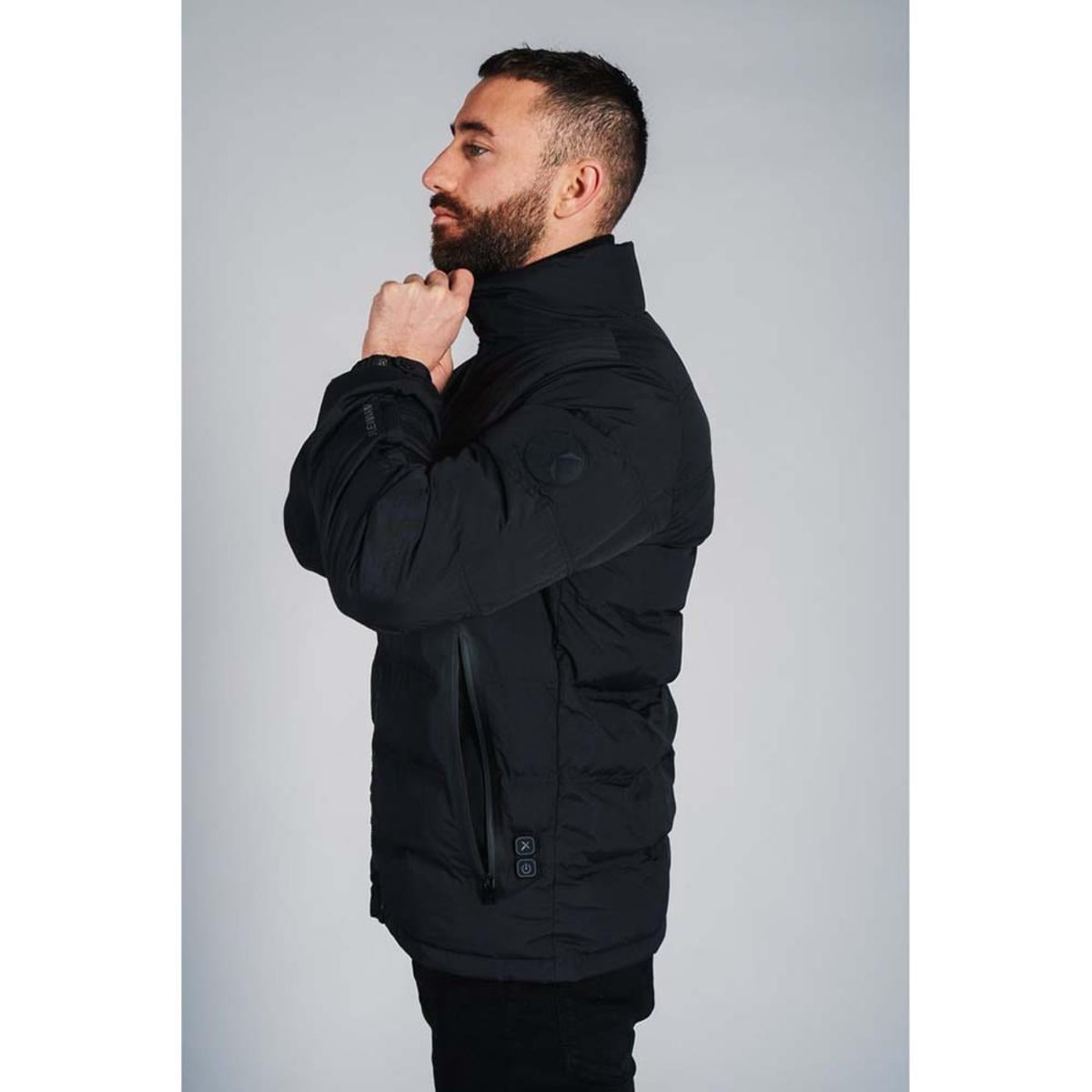 8K Flexwarm 5V Men's Heated Pro Stand Collar Jacket XL, Black