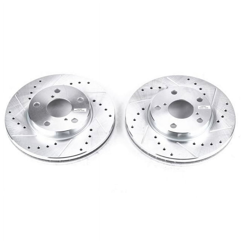 Powerstop JBR1141XPR PSBJBR1141XPR EVOLUTION DRILLED & SLOTTED ROTORS