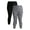 Black Soot/Grey Tonal, variant on 's Women's Plus Capri Leggings, 2-Pack
