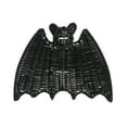 thumbnail image 2 of Woven Rattan Bat Wall Hanging Halloween Decor,3D Handcrafted Black Rope Bats,Black Woven Bats for Hanging in The Tree,Porch,Yard,Lawn,Indoor,Outdoor,Rustic Modern Farmhouse Decor(7.8 x 9.65inch), 2 of 9