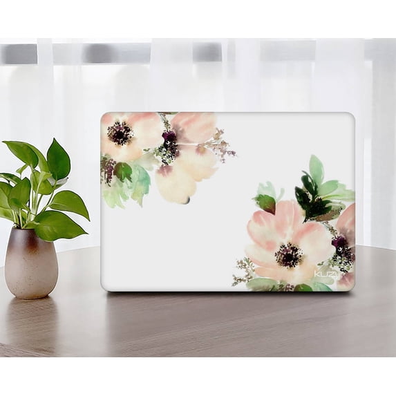 KSK KAISHEK Plastic Protective Case Hard Cover Compatible with 2015/2014/2013/end 2012 Released Old MacBook Pro 13" No Touch Model: A1425 & A1502 Flowers 130