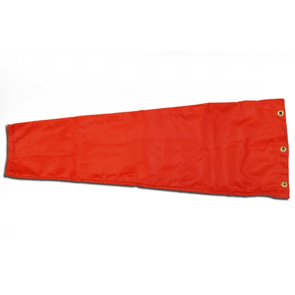 Airport Windsock Corporation 8" X 36" Orange Replacement Windsock 100% USA Made