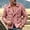 Pink, variant on Mens Jacket Notched Lapel Collar Double Breasted Tactical Jacket Trendy Casual Blazer Coat Winter Commuting Traveling