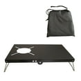 thumbnail image 1 of Graflsoa Table de Camping Pliante Portable en Alliage d'Aluminium avec Surface Résistante à la Chaleur, Design Compact et Sac de Transport pour BBQ, Pique-Nique et Pêche en Plein Air, 1 of 5