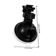 thumbnail image 2 of LITINKIMI 2Pcs Dash Cam Suction Mount Black Plastic Stable Support For Vehicle Use, 2 of 8
