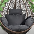 thumbnail image 2 of Cojín para silla colgante, asiento oscilante, mecedora transpirable, cojín para asiento, hamacas, almohada, sala de estar columpios para (sin silla) Fivean unisex, 2 of 2