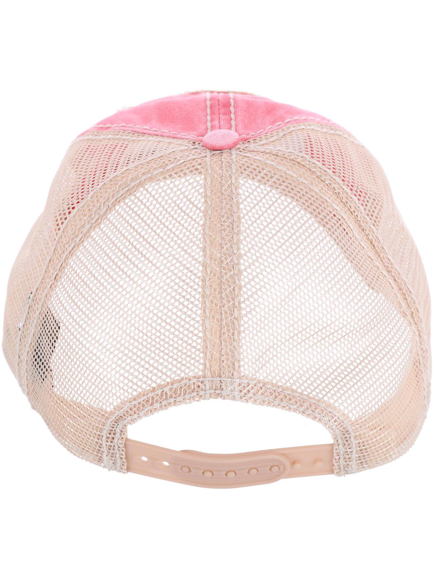 David & Young Mama Bear Canvas Patch Baseball Cap Hat (Women  display picture 2