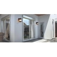 thumbnail image 4 of LNC 1-Light Black Square Outdoor Wall Sconce, Exterior Light Fixtures with Clear Glass, 4 of 13