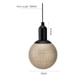 thumbnail image 4 of Lampe de Plafond Boule Créative Décorative LED Suspendue, 4 of 8