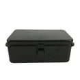 thumbnail image 1 of simhoa Metal Storage Box Empty Box Vintage with Lid Desktop Storage Container Bin Black, 1 of 8