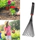thumbnail image 2 of Herramientas Manuales De Jardinería Rastrillos Manuales Rastrillo Para Aflojar La Tierra Herramientas De Jardinería Mango Ergonómico Resistente Para Trabajos En El Jardín Duradero Y Ligero Perfecto, 2 of 8