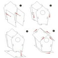 over The Fence Hooks for Feeders Solar Glass Baths for Outdoors Ladder