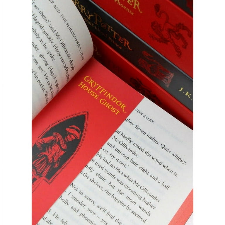Harry Potter Gryffindor House Editions Paperback Box Set - Walmart.com