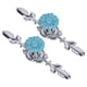 thumbnail image 5 of Pomo Para Armario, Aleación De Zinc, Azul, Resistente Al Desgaste, Para Armario, Fácil De Instalar, Exquisito Para Dormitorio, Decoración De Muebles Para Cocina ANGGREK Descripción de la referencia, 5 of 5