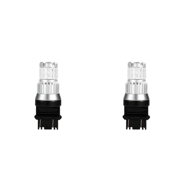 Speravity 2 piezas de luz de giro diurna 12V dispositivo de iluminación suministros de coche rendimiento estable lámpara de señal luces de Luz roja 2piezas