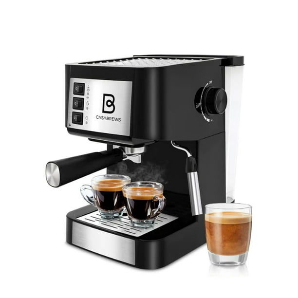 Casabrews CM1699 Machine Espresso Compacte Casabrews avec Baguette de Mousseur à Lait