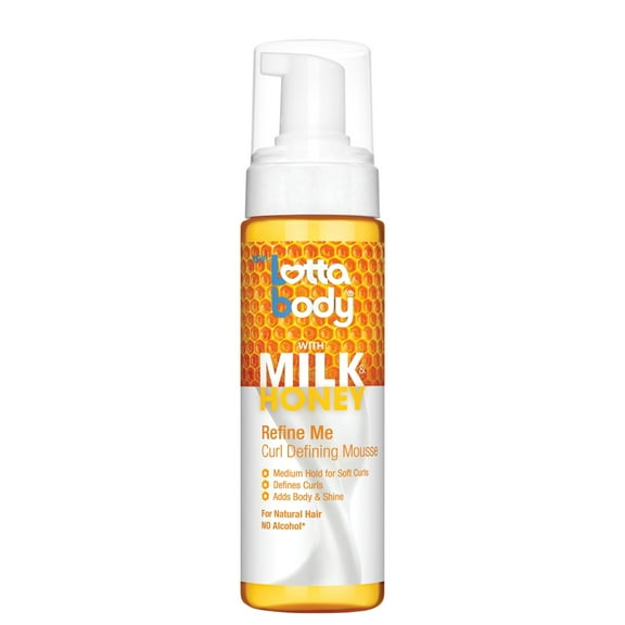 Lottabody Refine Me Curl Defining Mousse, Milk and Honey, 7oz