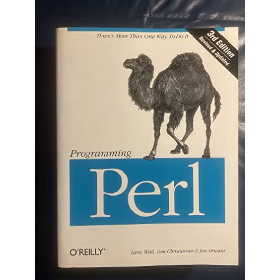 Pre-Owned Programming Perl (Paperback) 0596000278 9780596000271