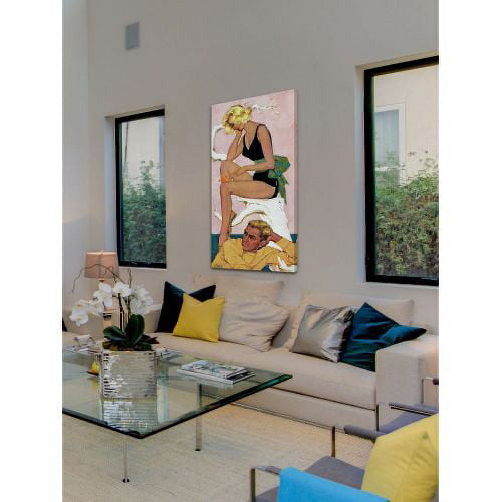 "Marry the Boss' Daughter" Painting Print on Canvas