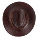 thumbnail image 4 of Sombrero de vaquero occidental personalizado, de cuero, a la moda, para exteriores, con visera para el sol, para verano, 4 of 8