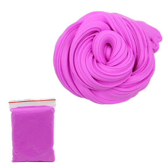 Furry Cloud Butters Colored Clay for Kids, Non-Settling Stretchy DIY Craft Slime, Soft Texture with Accessories