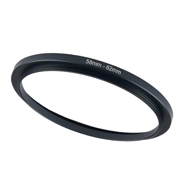 Anillos adaptadores Step-Up GZNLY para filtro de lente de cámara de 58 a 62 mm