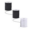 thumbnail image 1 of HLONK 4/1pcs 1mm Black Elastic Cord Beading Thread Stretch String For Bracelet Making Thick Elastic Thread For Handmade Bracelets Durable & Versatile For DIY Projects, 1 of 6