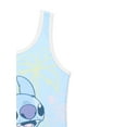 thumbnail image 2 of Disney Stitch Girls Palms and Hibiscus Graphic One-Piece Swimsuit, Sizes 4-12 & Plus, 2 of 3