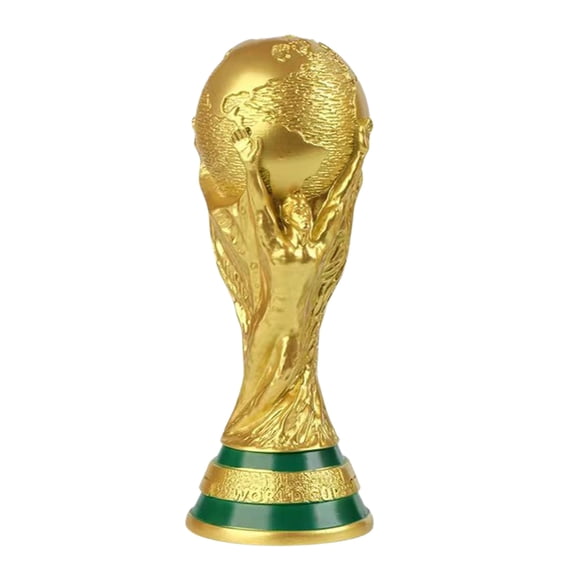 AURIGATE Replica Worlds Cup Trophy Ornament Champions Cup Fan Souvenir Football Award Resin Trophy,5.12in